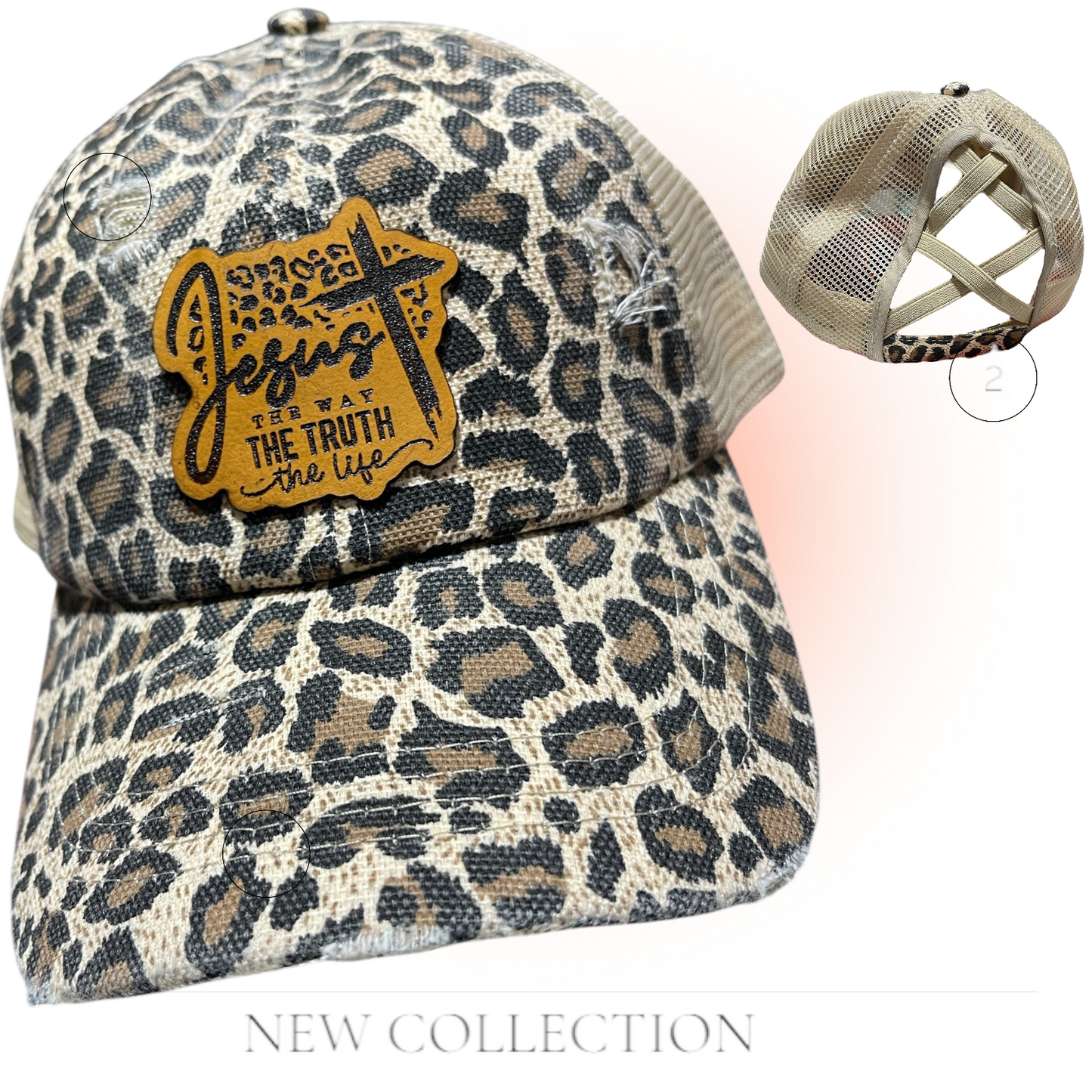Jesus the way, the truth, the life Hat