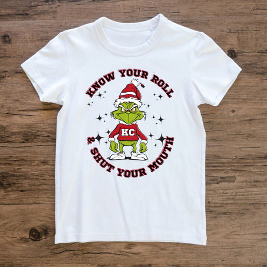 KC Grinch Christmas T-Shirt