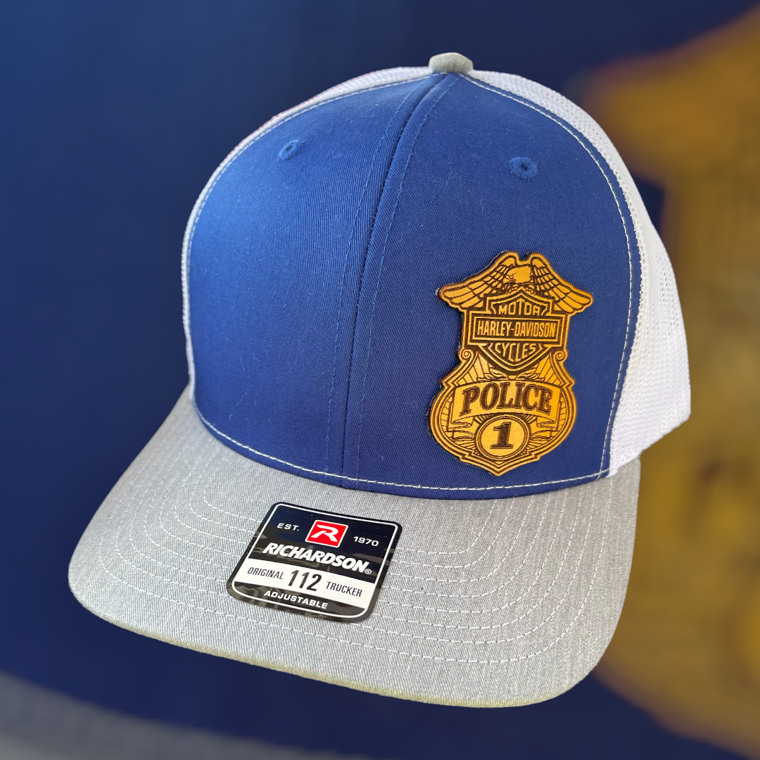 HD Police Badge hat