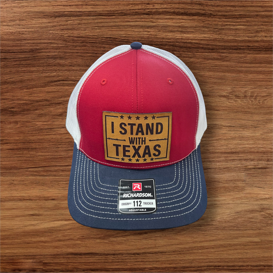 I stand with Texas hat