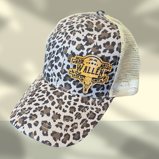 Leopard Print Wallen Hat