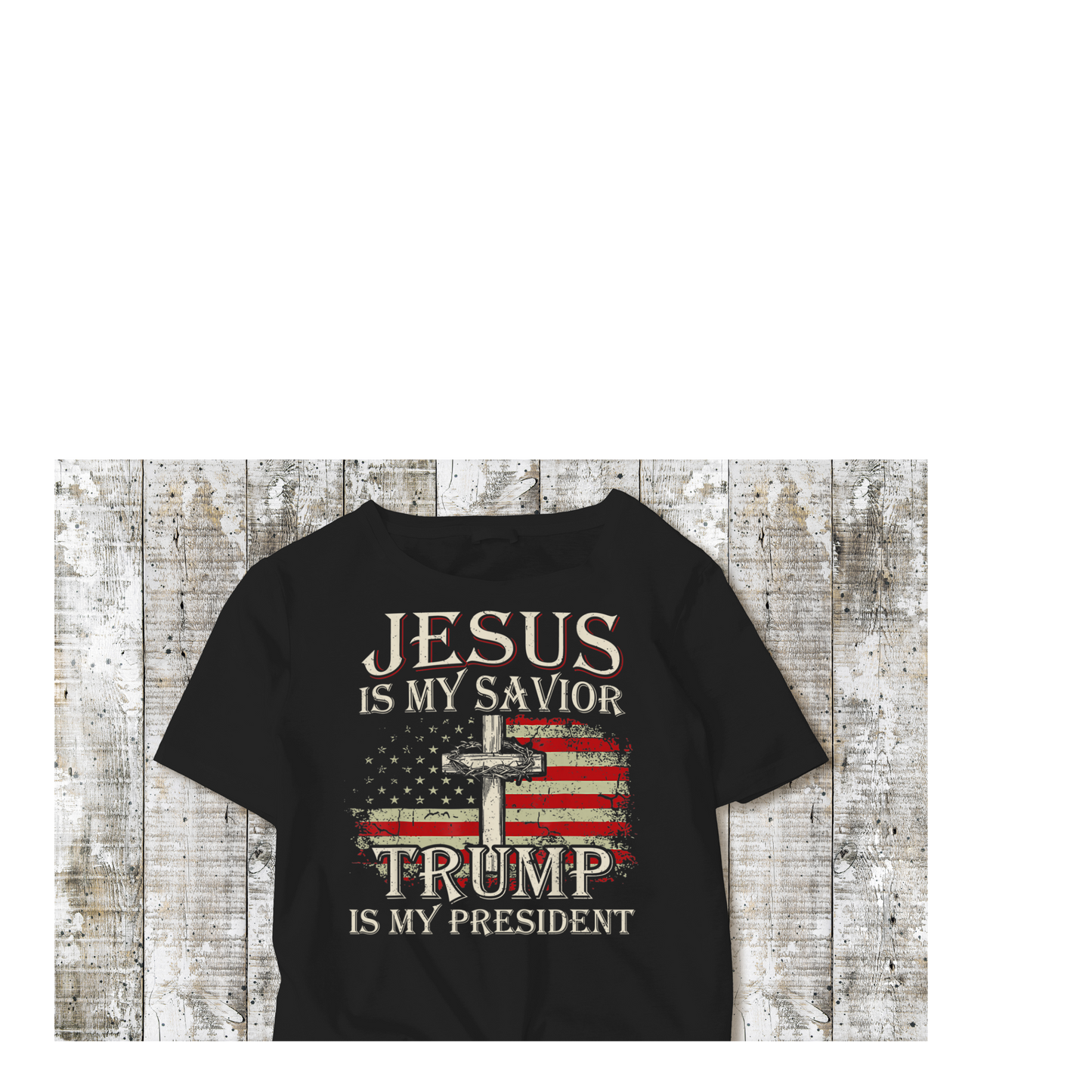 Jesus is my Savior Trump is my President T-shirt