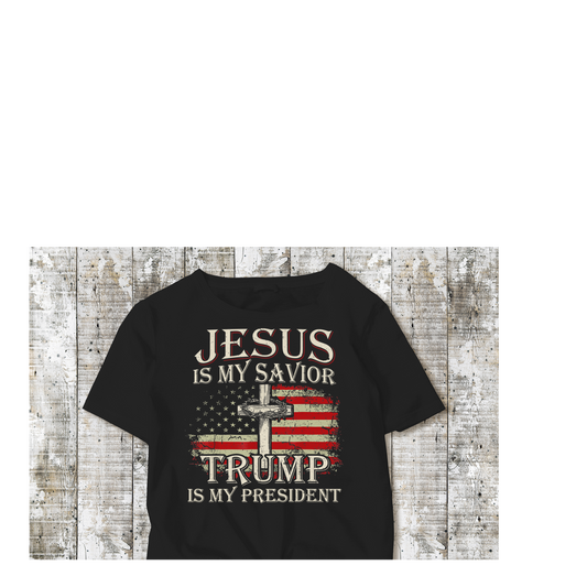 Jesus is my Savior Trump is my President T-shirt