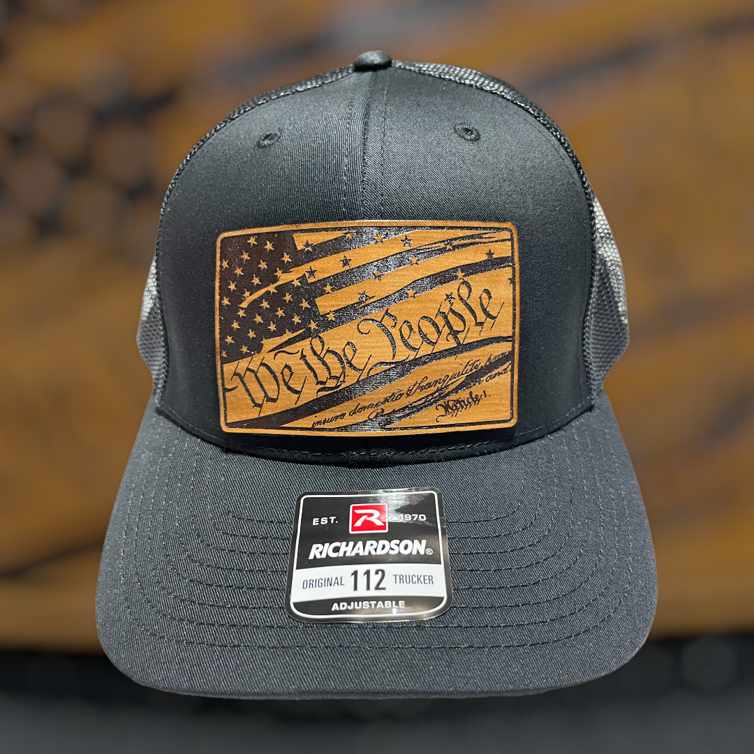 We the People American Flag Hat